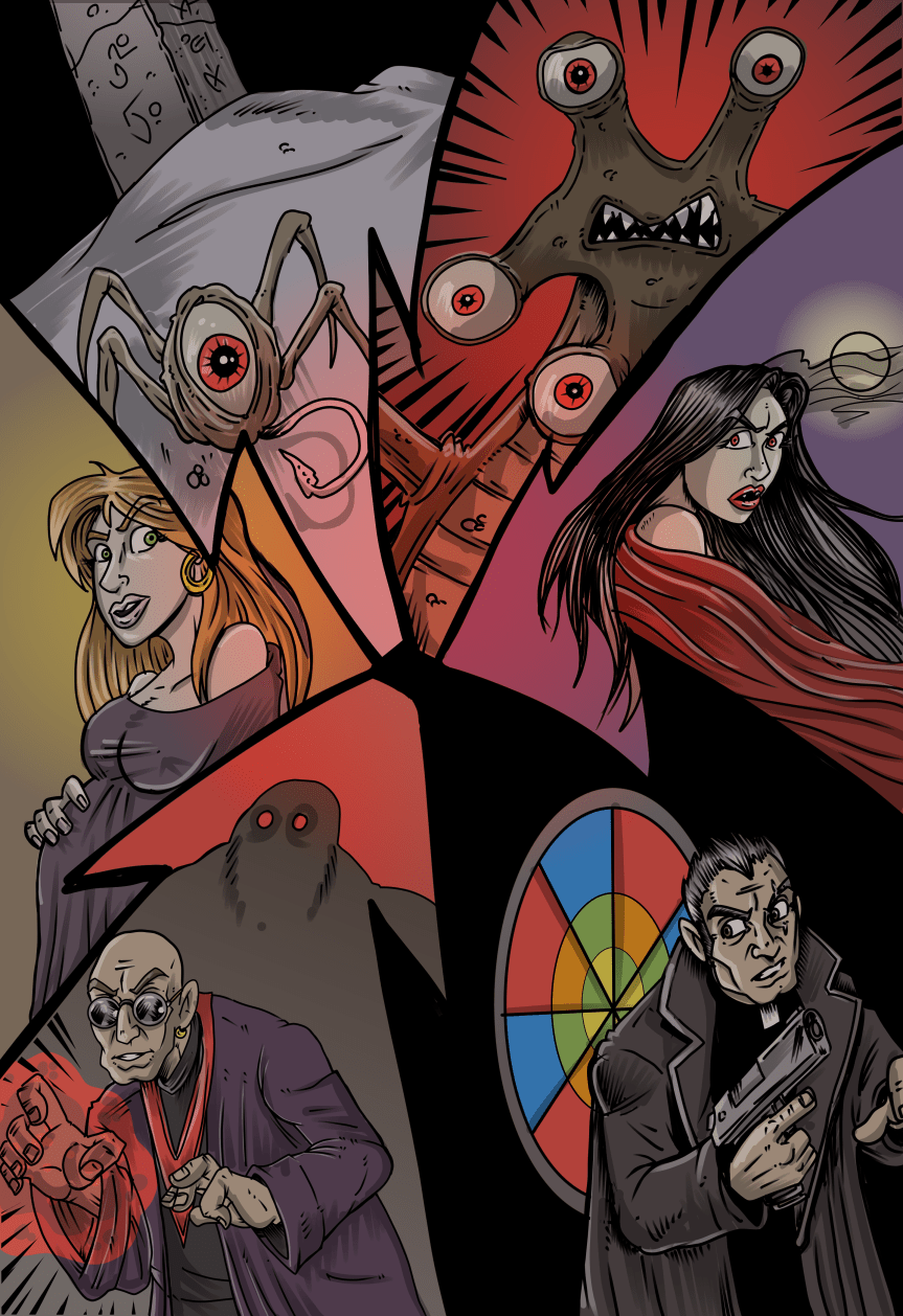 Complete Phineus Volume 6 Cover Background