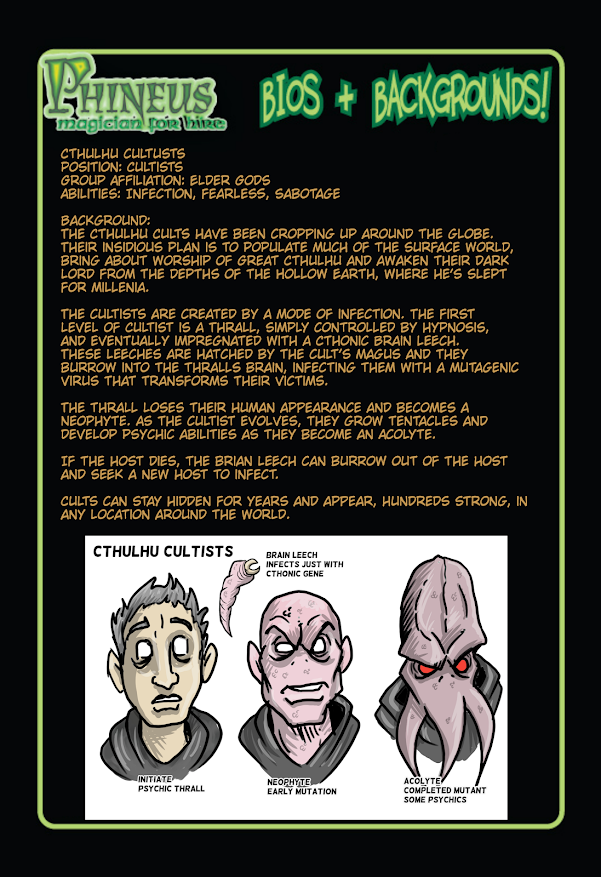 Cthulhu Cult Bio