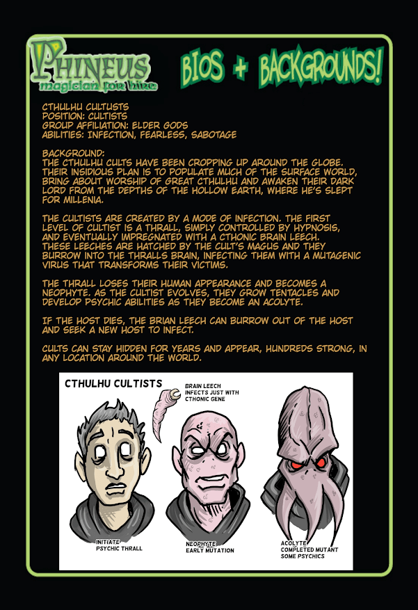 Cthulhu Cult Bio