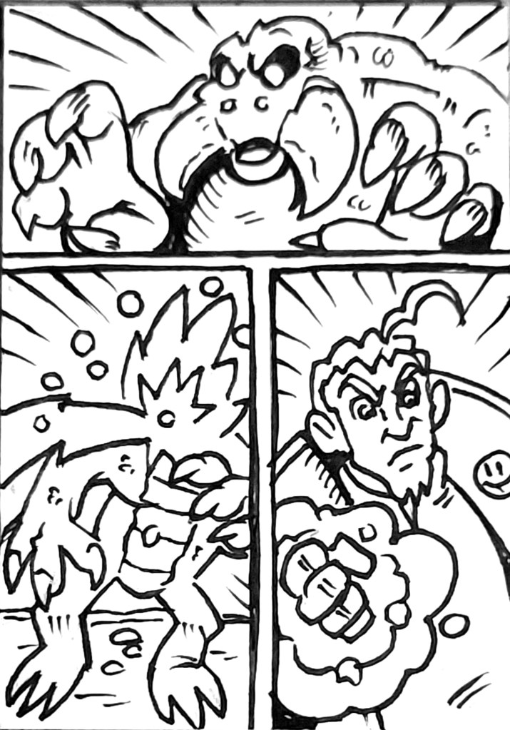 Sketch Card mini comic #1